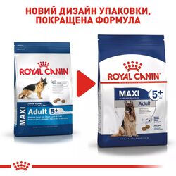Збалансований сухий корм для старших собак великих порід - Royal Canin Maxi Adult 5+