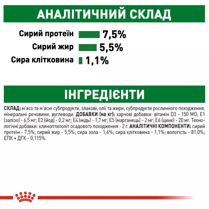 Замовити Mini Adult 0.085 кг Royal Canin | Знижка до 23% | Відправка з Києва по Україні