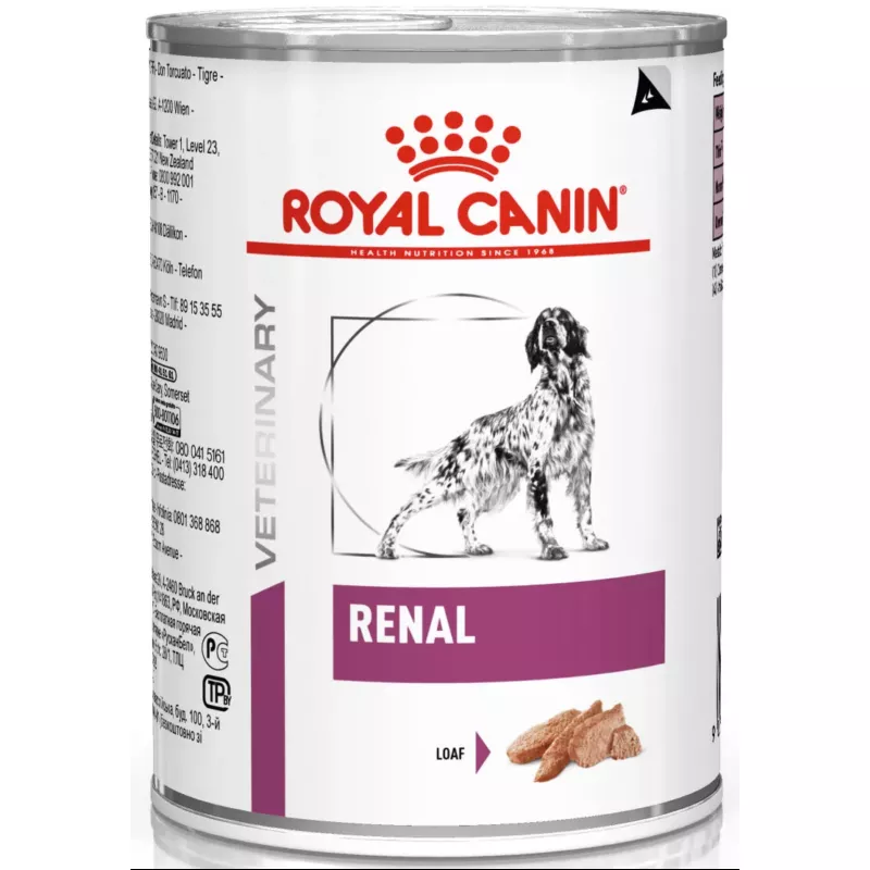 Замовити Renal Canine Cans 0.41 кг Royal Canin | Знижка до 23% | Відправка з Києва по Україні