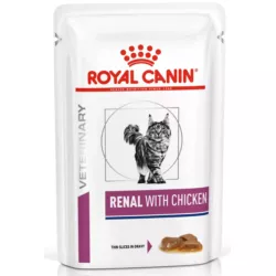 Royal Canin Renal with Chicken - Вологий корм для котів при нирковій недостатності