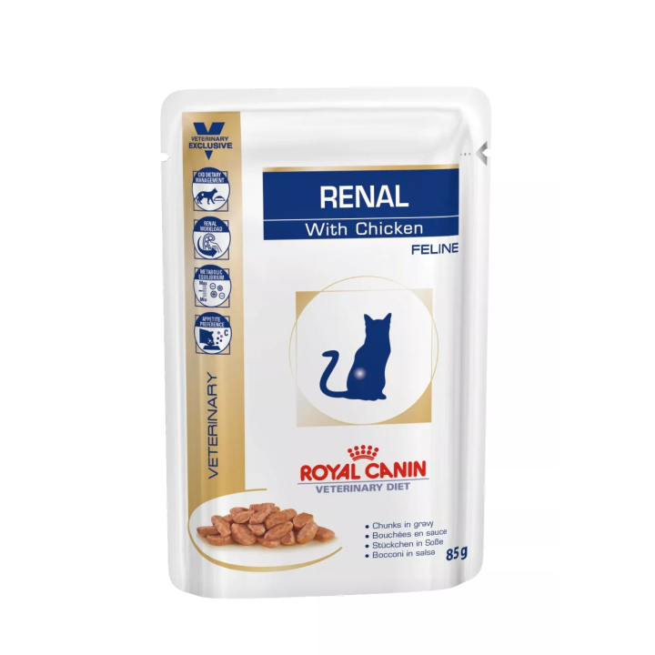 Royal Canin Renal with Chicken - Вологий корм для котів при нирковій недостатності