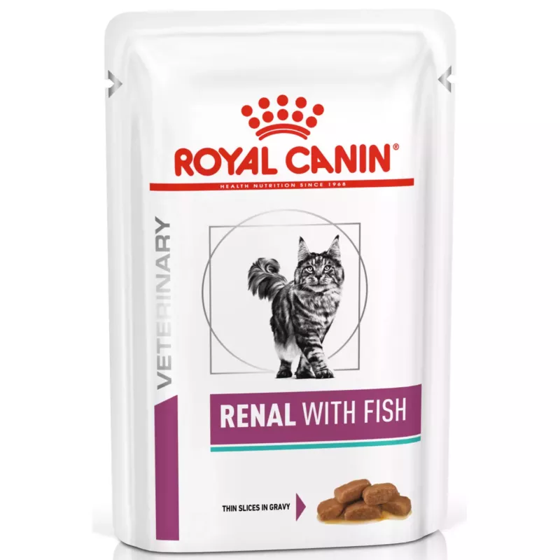 Royal Canin Renal with Fish 85 г — Дієтичний Вологий Корм для Котів із Нирковою Недостатністю