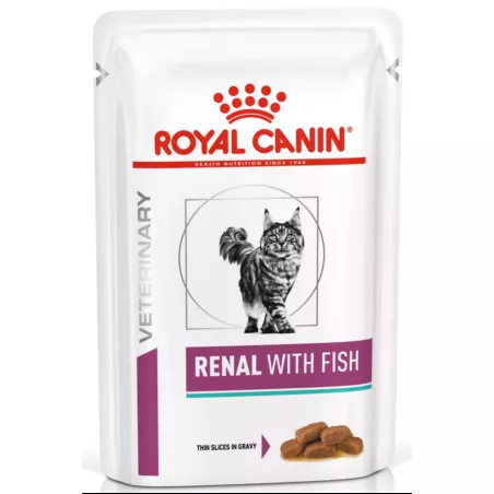 Royal Canin Renal with Fish 85 г — Дієтичний Вологий Корм для Котів із Нирковою Недостатністю