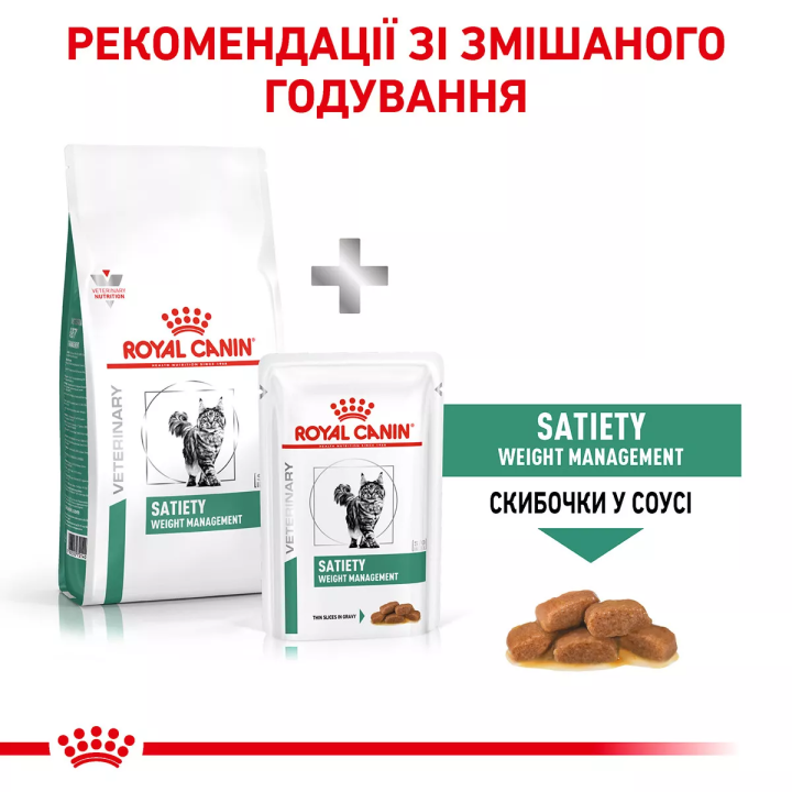 Замовити Satiety Weight Management Cat 1.5 кг Royal Canin | Знижка до 23% | Відправка з Києва по Україні