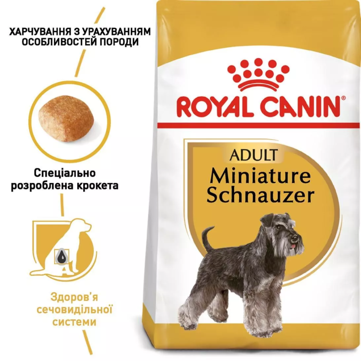 Замовити Schnauzer Adult 7.5 кг Royal Canin | Знижка до 23% | Відправка з Києва по Україні