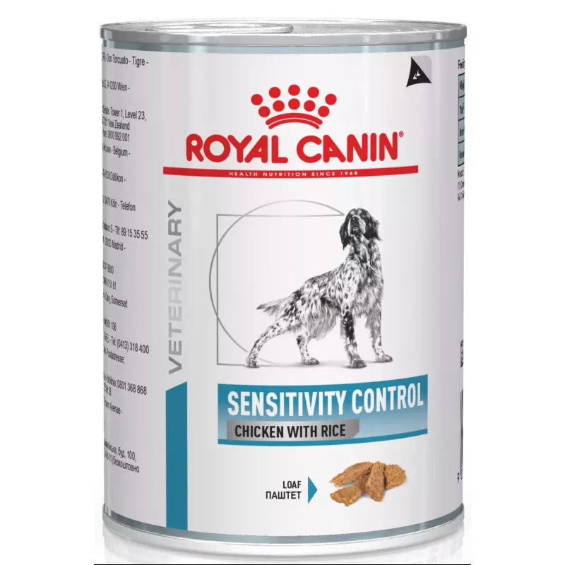 Замовити Sensitivity Control Chicken Dog Cans 0.41 кг Royal Canin | Знижка до 23% | Відправка з Києва по Україні