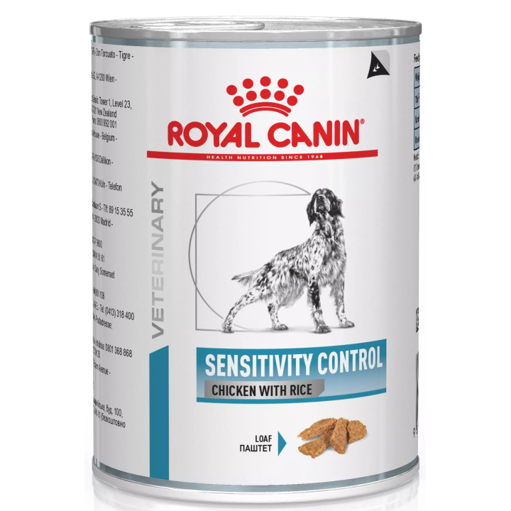 Замовити Sensitivity Control Chicken Dog Cans 0.41 кг Royal Canin | Знижка до 23% | Відправка з Києва по Україні