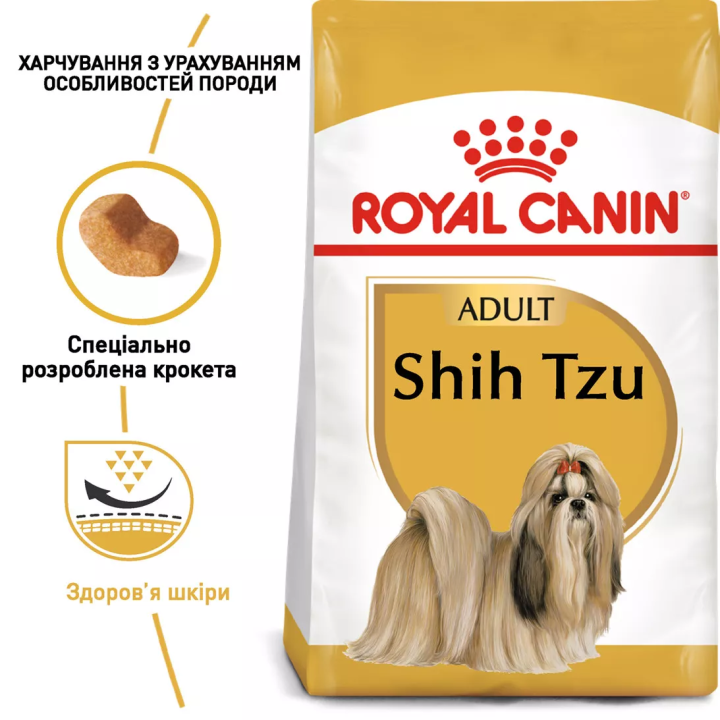 Замовити Shih Tzu Adult 1.5 кг Royal Canin | Знижка до 23% | Відправка з Києва по Україні