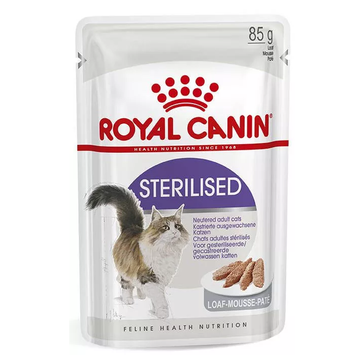 Замовити Sterilised Loaf 0.085 кг Royal Canin | Знижка до 23% | Відправка з Києва по Україні