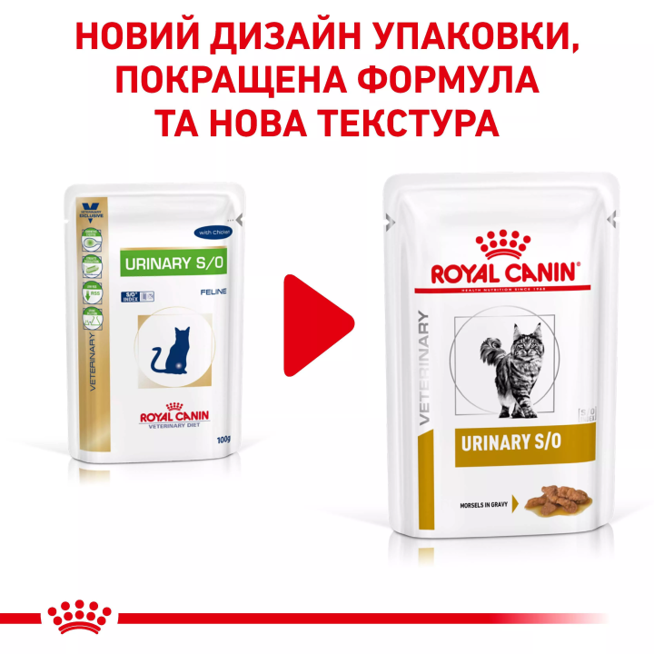 Замовити Urinary S/O Cat Pouches 0.085 кг Royal Canin | Знижка до 23% | Відправка з Києва по Україні