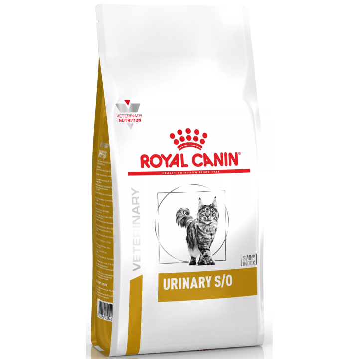 Зображення упаковки Лікувального корму для котів Урінарі від Royal Canin Urinary S/O Cat
