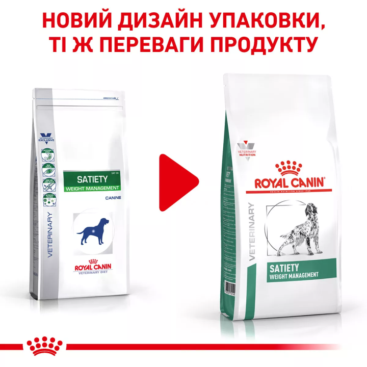 Замовити Satiety Weight Management Canine 1.5 кг Royal Canin | Знижка до 23% | Відправка з Києва по Україні