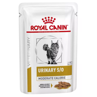 Замовити Urinary S/O Moderate Calorie Cat Pouches 0.085 кг Royal Canin | Знижка до 23% | Відправка з Києва по Україні