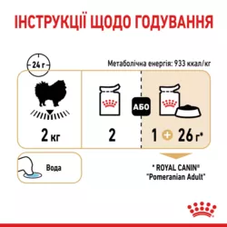 Замовити Pomeranian Adult Loaf 0.085 кг Royal Canin | Знижка до 23% | Відправка з Києва по Україні