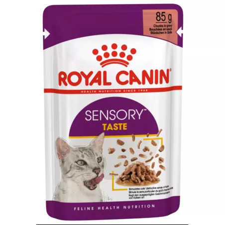 Замовити Sensory Taste Chunks In Gravy 0.085 кг Royal Canin | Знижка до 23% | Відправка з Києва по Україні