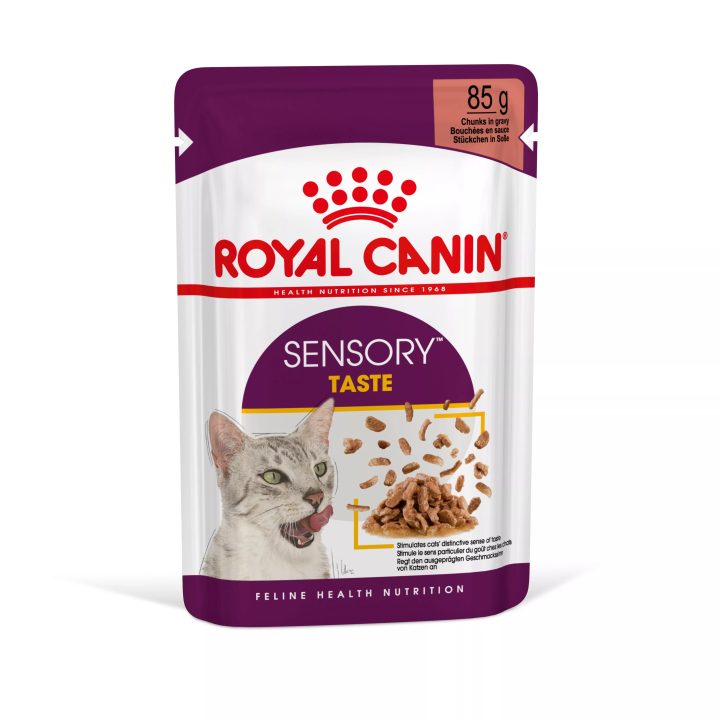 Замовити Sensory Taste Chunks In Gravy 0.085 кг Royal Canin | Знижка до 23% | Відправка з Києва по Україні
