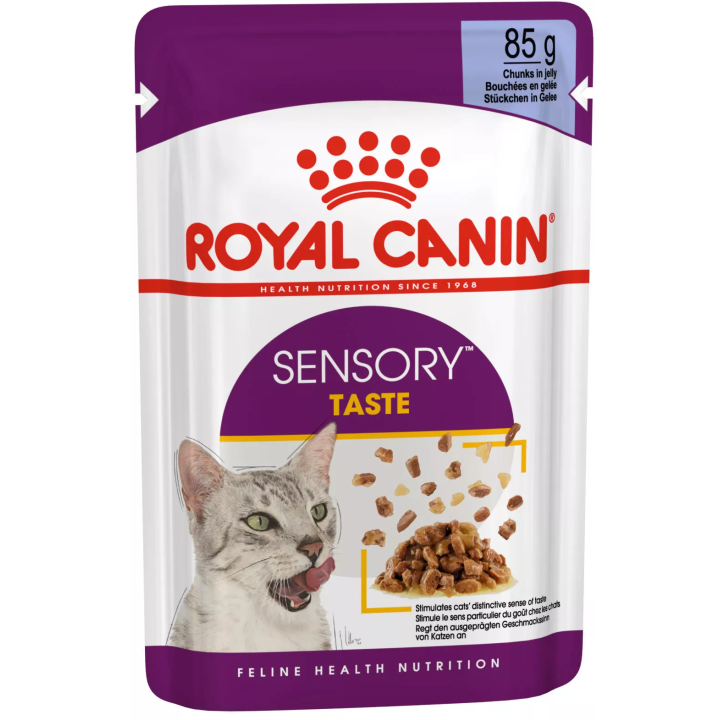 Замовити Sensory Taste Chunks In Jelly 0.085 кг Royal Canin | Знижка до 23% | Відправка з Києва по Україні
