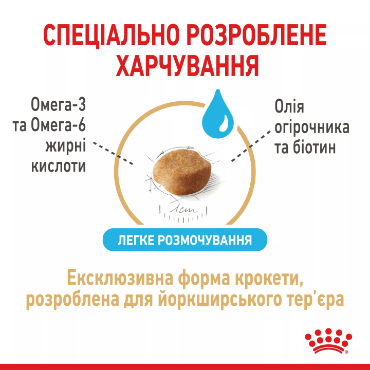 Замовити Yorkshire Terrier 8+ (1.5 кг) Royal Canin | Знижка до 23% | Відправка з Києва по Україні