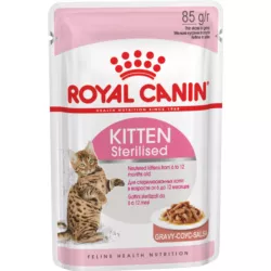 Kitten Sterilised 0.085 кг | Royal Canin | Вологий Корм Для Кішок 
