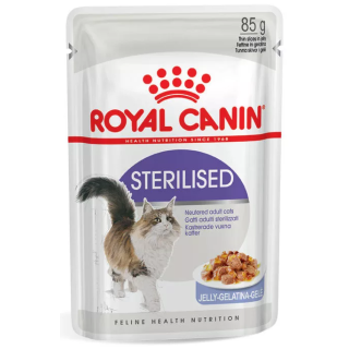 ROYAL CANIN STERILISED IN JELLY 0.085 кг - Вологий корм для стерилізованих котів | ZooOpt.net
