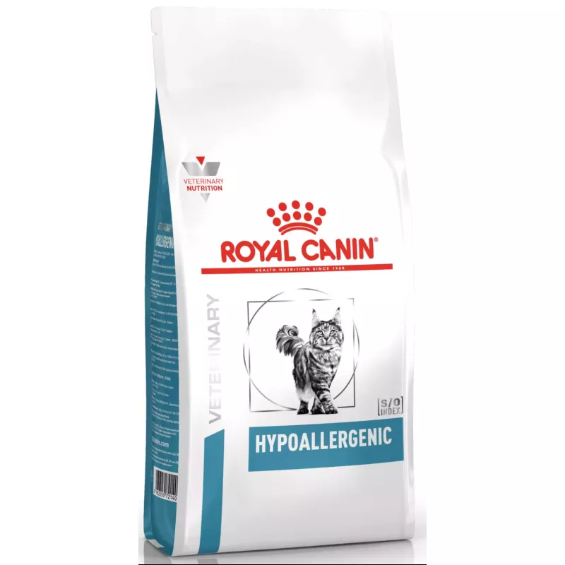 Упаковка сухого корму для котів Royal Canin Hypoallergenic 2.5 кг