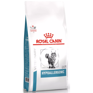 Упаковка сухого корму для котів Royal Canin Hypoallergenic 0.4 кг
