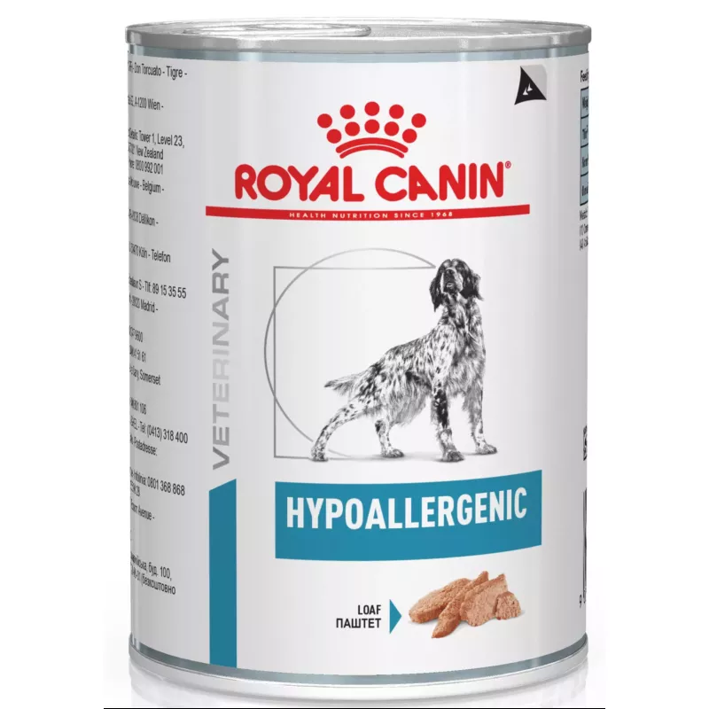 Замовити Hypoallergenic Dog Cans 0.4 кг Royal Canin | Знижка до 23% | Відправка з Києва по Україні