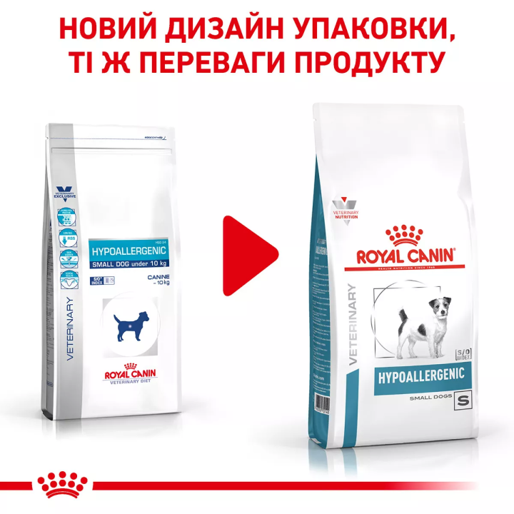 Замовити Hypoallergenic Small Dog 1 кг Royal Canin | Знижка до 23% | Відправка з Києва по Україні