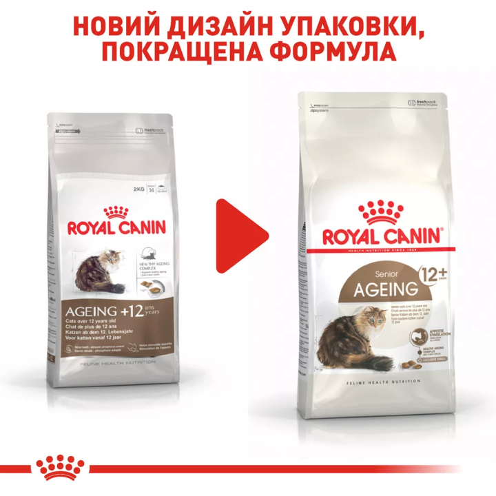 Замовити Ageing 12+ (2 кг) Royal Canin | Знижка до 23% | Відправка з Києва по Україні