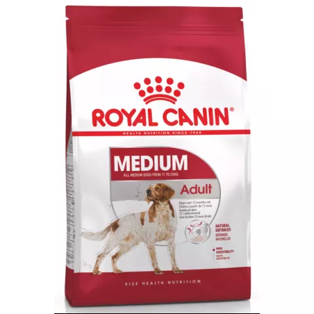 Замовити Medium Adult 15 кг Royal Canin | Знижка до 23% | Відправка з Києва по Україні