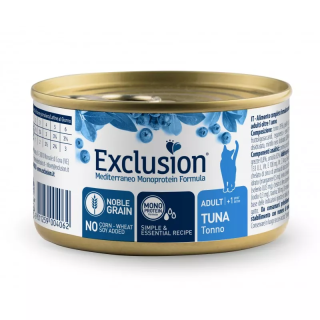 Exclusion Adult Tuna Cat 85 г | Корм для дорослих котів з тунцем