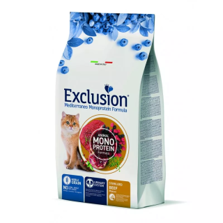 Exclusion Sterilized Cat Beef 1.5 кг | Сухий корм для стерилізованих котів з Яловичиною