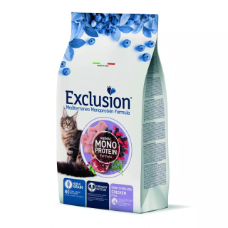 Exclusion Sterilized Giant Cat Chicken 1.5 кг | Сухий корм для стерилізованих котів великих порід з куркою