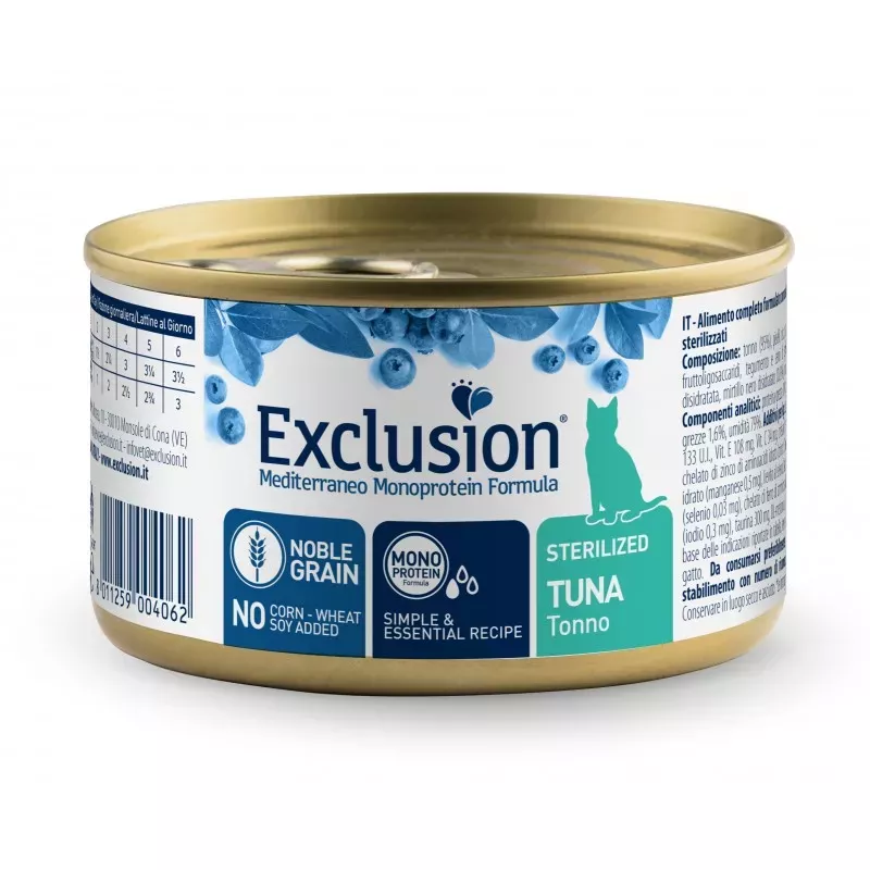 Sterilized Tuna 85 г | Exclusion | Корм для стерилізованих котів з тунцем