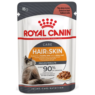 Замовити HAIR & SKIN CARE в Соусі 0.085 кг Royal Canin | Знижка до 23% | Відправка з Києва по Україні