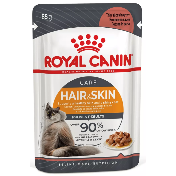 Замовити HAIR & SKIN CARE в Соусі 0.085 кг Royal Canin | Знижка до 23% | Відправка з Києва по Україні