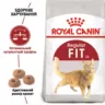 Акція - 8+2 кг Fit 32 (10 кг) Royal Canin | Знижка до 23% | Відправка з Києва по Україні