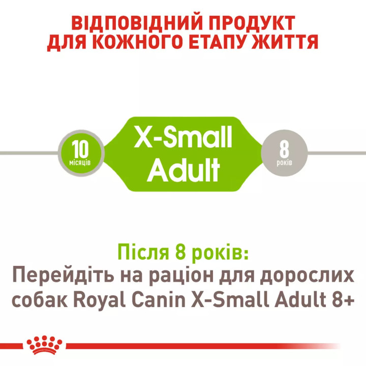 Акція - 0.3 кг Подарунок - Xsmall Adult 1.5 кг Royal Canin | Знижка до 23% | Відправка з Києва по Україні