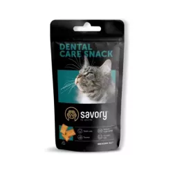 Ласощі SAVORY для котів Подушечки для Здоров'я Зубів, 60г,