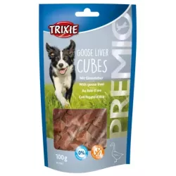 Ласощі Trixie для собак Преміо "Guse Liver Cubes" з качиною печінкою 100г арт.31867