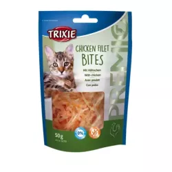 Ласощі Trixie для котів Тріксі Преміо "Chicken Filet Bites" філе куряче сушене 50г