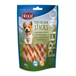 Ласощі Trixie для собак Тріксі Преміо Fish Chicken Sticks курка/риба 80г арт.31747