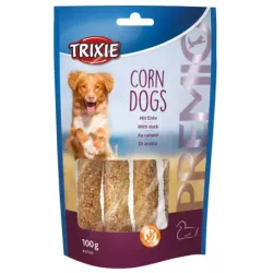 Ласощі Trixie для собак Тріксі Преміо Corn Dogs з качкою 100г 4шт/упак арт.31749