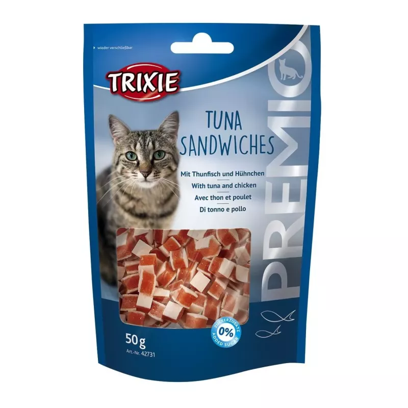 Ласощі Trixie для котів Тріксі Преміо "Tuna Sandwiches" тунець 50г