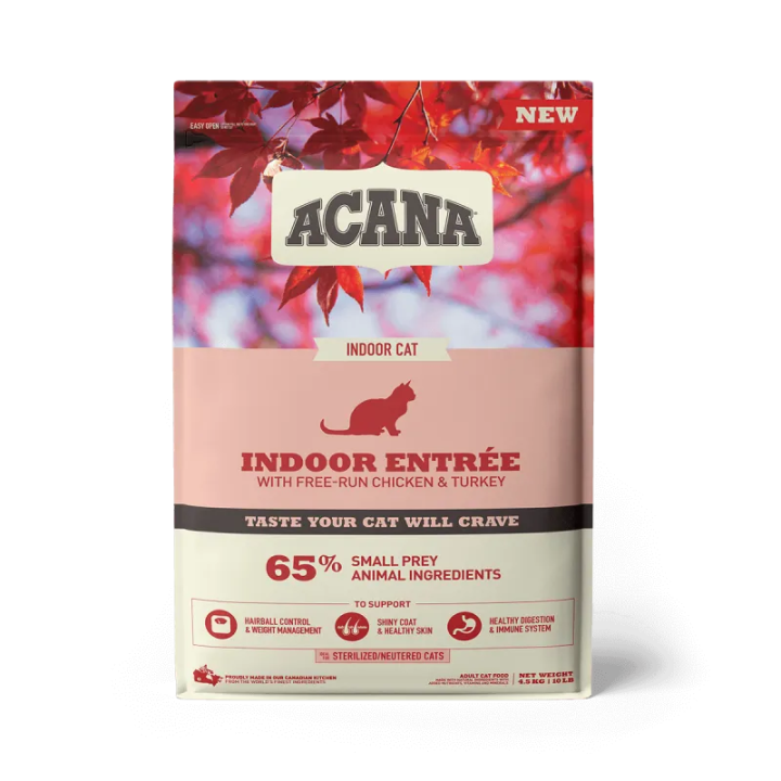 Acana Indoor Entree Cat 4.5 кг