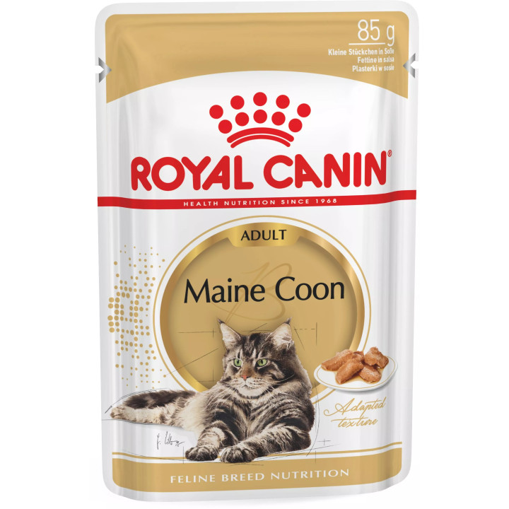 Royal Canin 3+1 Maine Coon Adult 0.085 кг - Консервований Корм Для Котів Мейнкун Паучі
