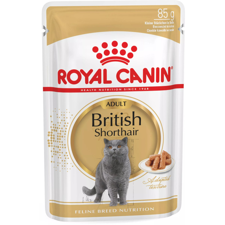 Замовити British Shorthair Adult 0.085 кг Royal Canin | Знижка до 23% | Відправка з Києва по Україні