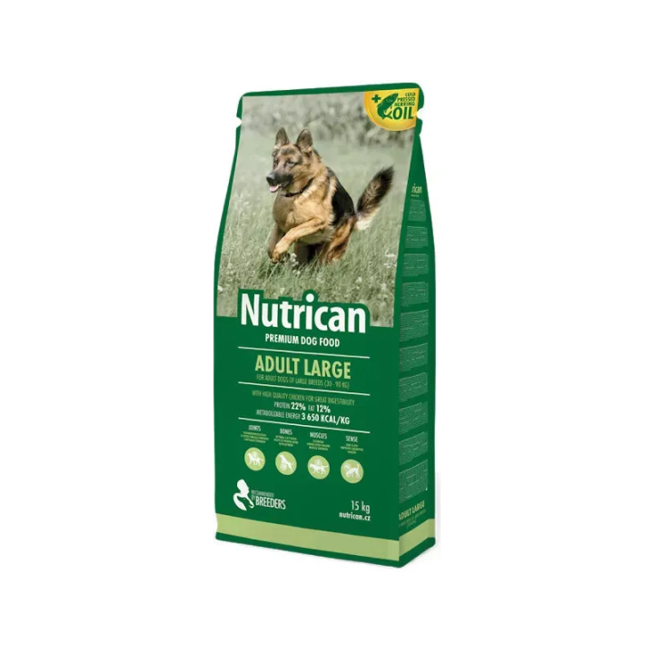 Nutrican Adult Large 15 кг | Сухий корм для дорослих собак великих порід