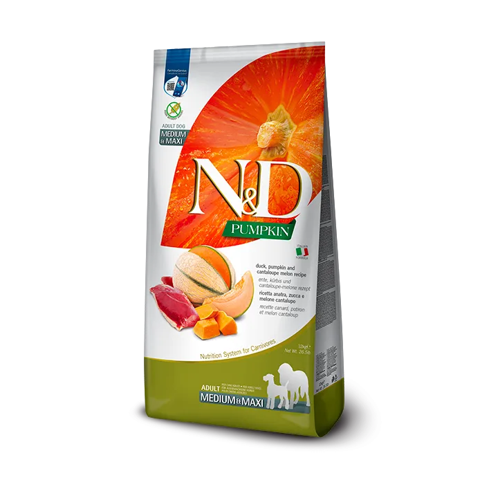 Farmina Pumpkin качка та диня для собак 12 кг | Беззерновий корм