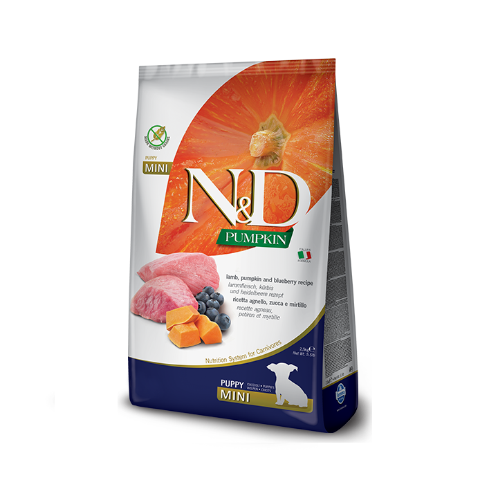 Farmina N&D Pumpkin Puppy Ягня Чорниця 7 кг - вигідна ціна